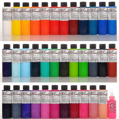 Bloodline Tattoo Ink 36 Color Set Skin Candy Tattoo Ink is some of