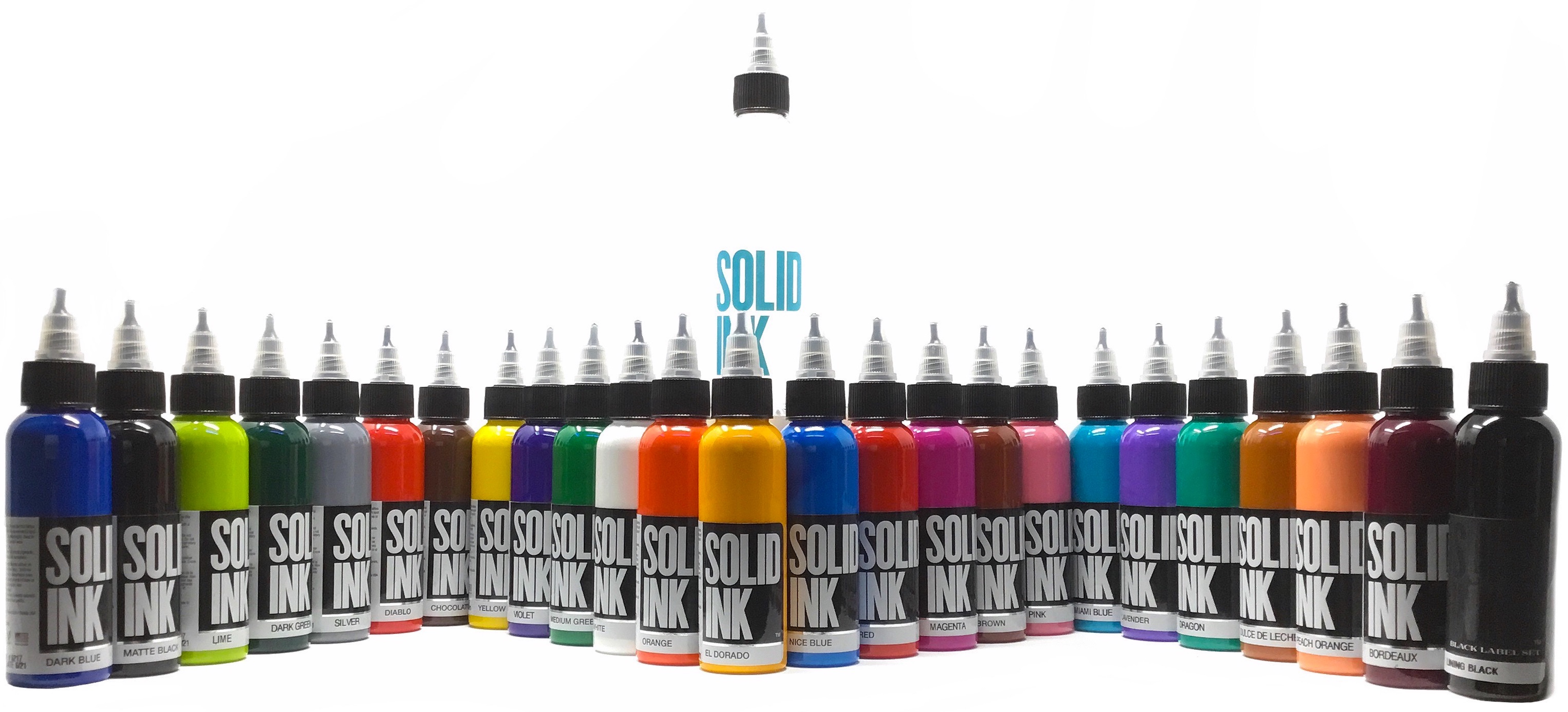 Bloodline Tattoo Ink & Sets Tattooing Inks Professional All Colors Red Blue  Pink